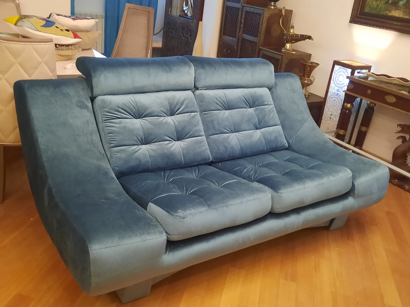 Обивка дивана на дому. Ивановское