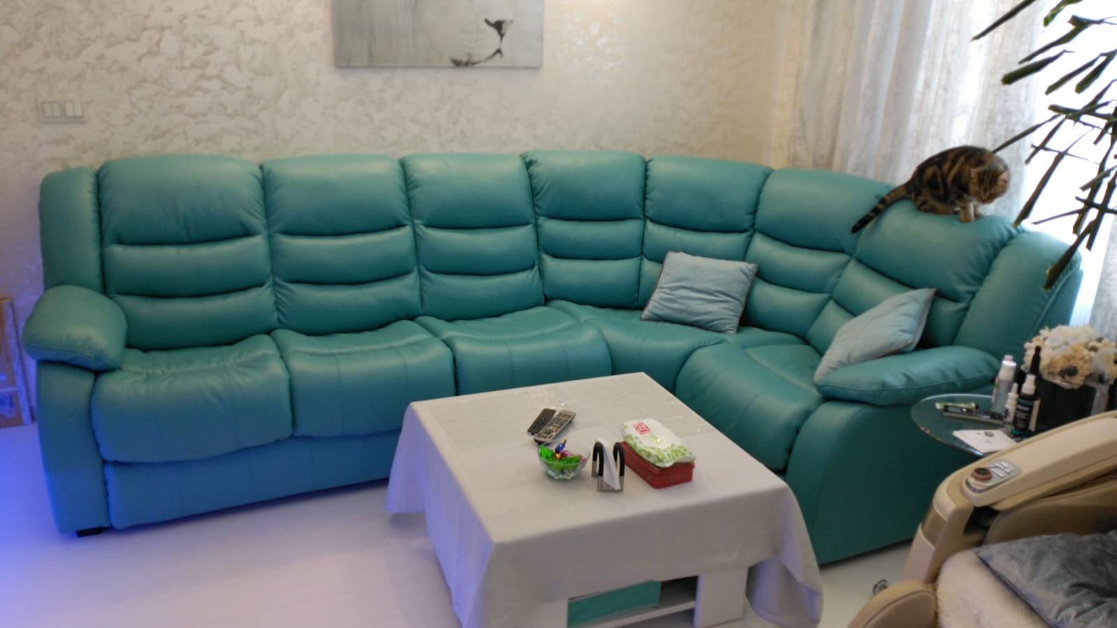 Перетяжка дивана на дому. Ивановское