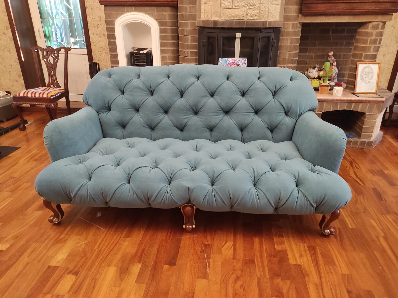 Перетяжка дивана. Ивановское